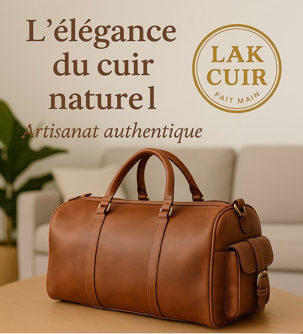 Sacoche cuir vintage homme et femme -
Élégance et praticité artisanale