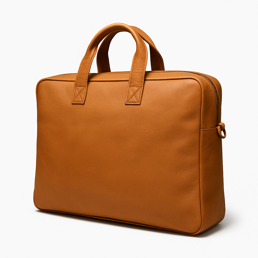 Mallettes en cuir véritable - Élégance professionnelle