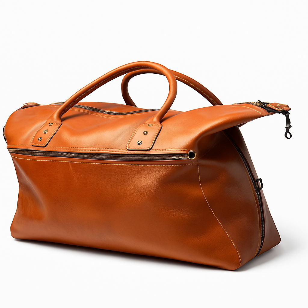 Sac de voyage en cuir -
Élégance intemporelle